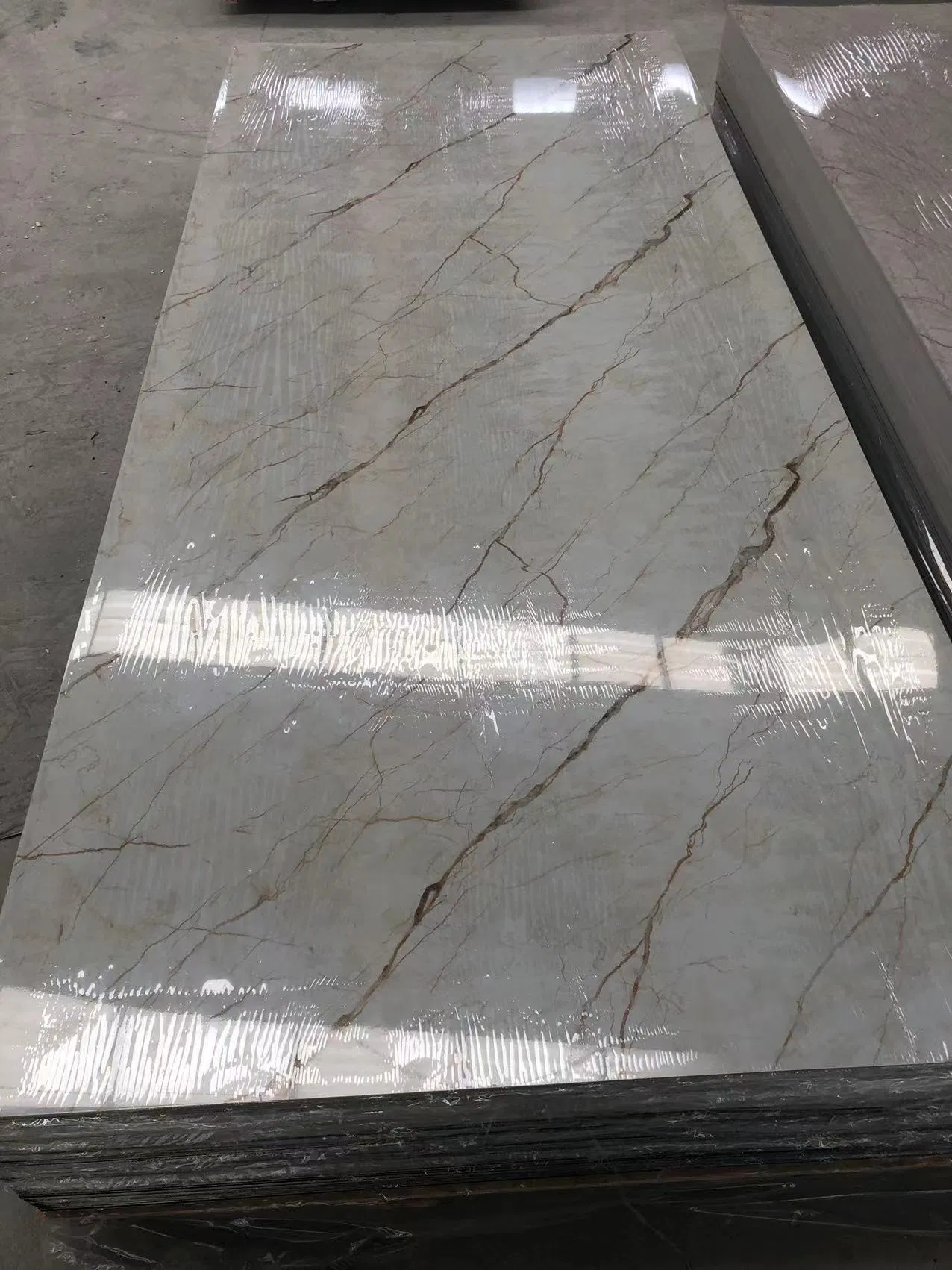 High-Quality Aesthetically Pleasing Durable PVC Marble Sheet for Wall Decoration