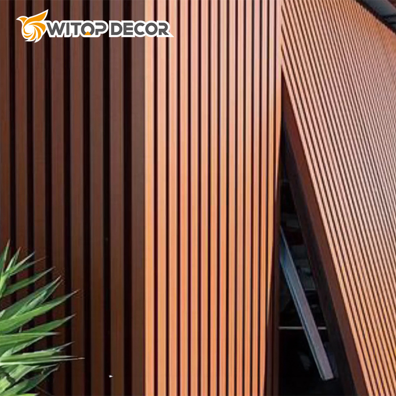 Factory Direct Outdoor WPC Wall Panel Exterior Decorative WPC Wall Cladding