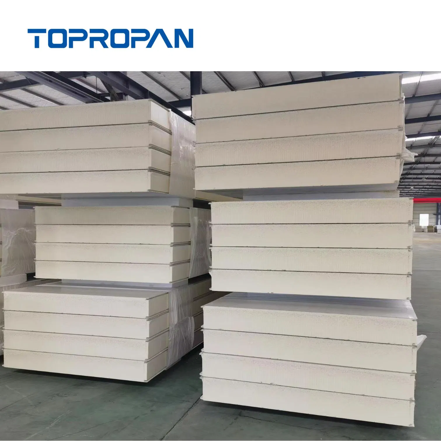 Factory Price Insulated Wall Roof Boards EPS/PU/PIR/Rockwool/Polyurethane/Glasswool Waterproof Sandwich Panels for Steel Warehouse Workshop Building
