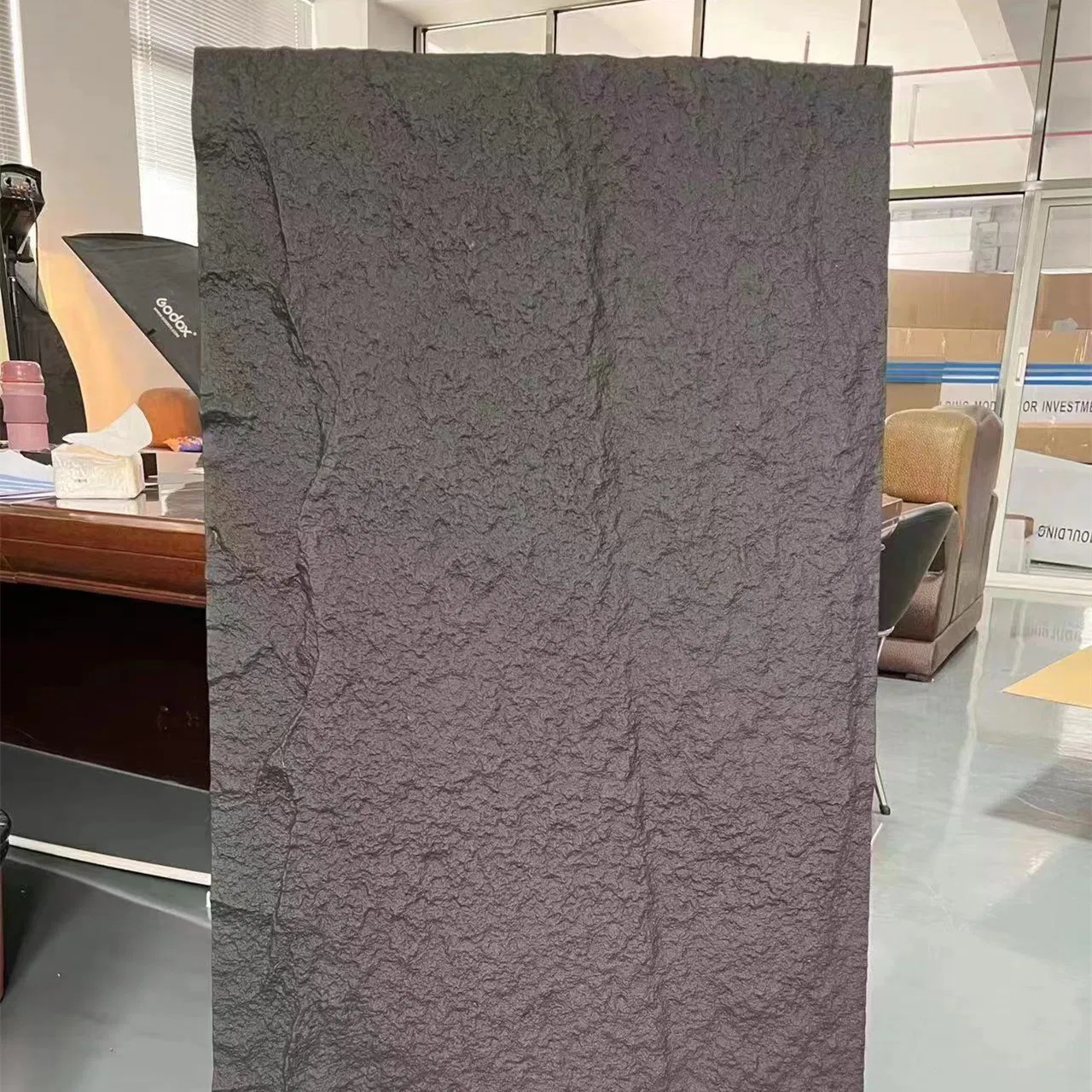 PU Stone Interior Wall Panels Mushroom PU Culture Artificial Stone