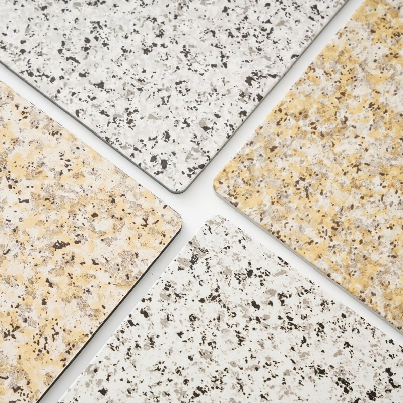 Modern PVDF Aluminum Composite Panel Facades Wall Cladding Exteriors Outdoor Kitchen Buildings Acm Marble Printing Aluminium Composite Panel