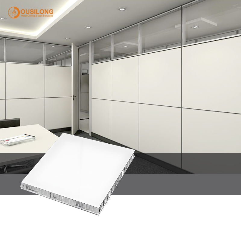 Durable Aluminum Honeycomb Core Panel Corrosion Resistant Interior Partition Wall Panel