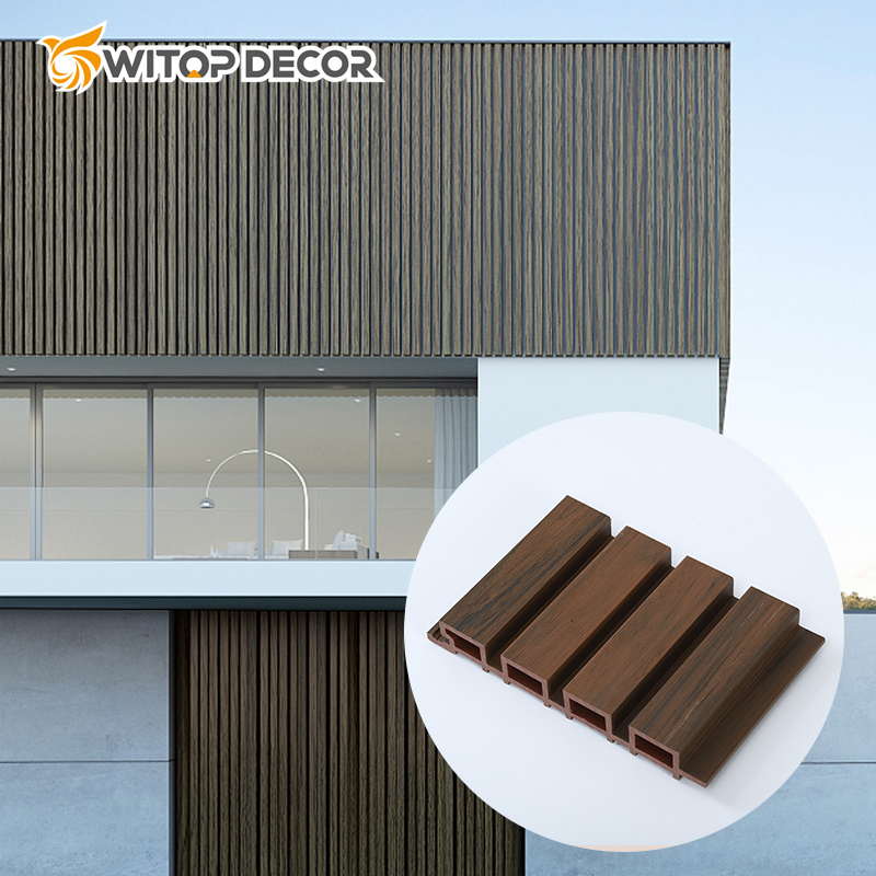 Factory Direct Outdoor WPC Wall Panel Exterior Decorative WPC Wall Cladding
