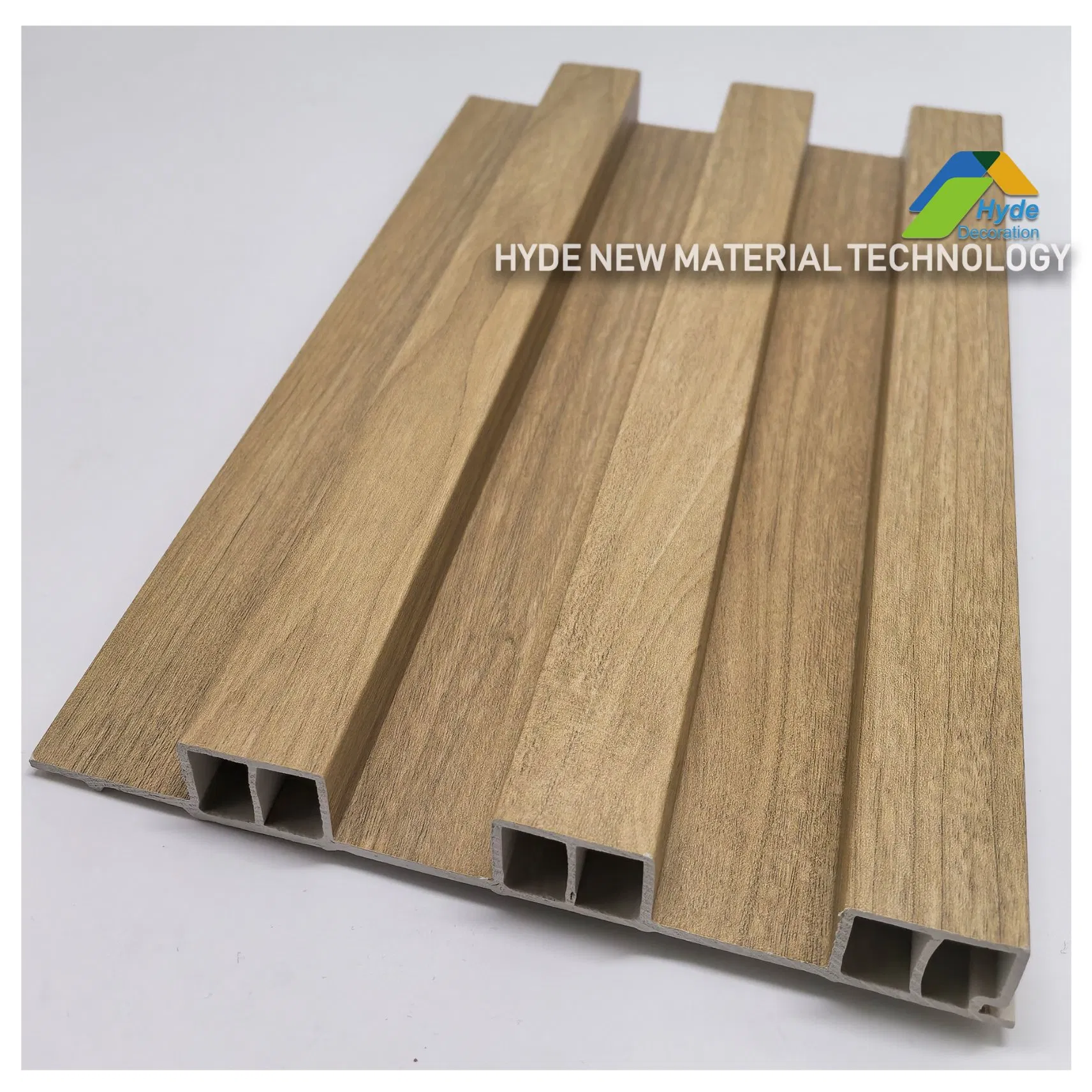 China Interior WPC Ceiling Decorative Panel Manufacturer Size 195*25*2900mm Fluted WPC Wall Panel