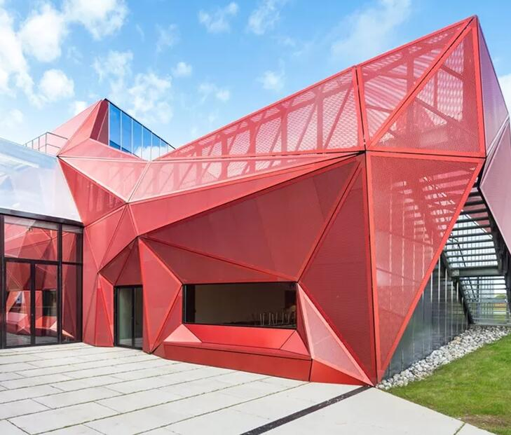 Aluminum Carved Metal Construction Building Profile Facade Plate Decorative Exterior Paint 3D Curtain Wall Cladding Panel