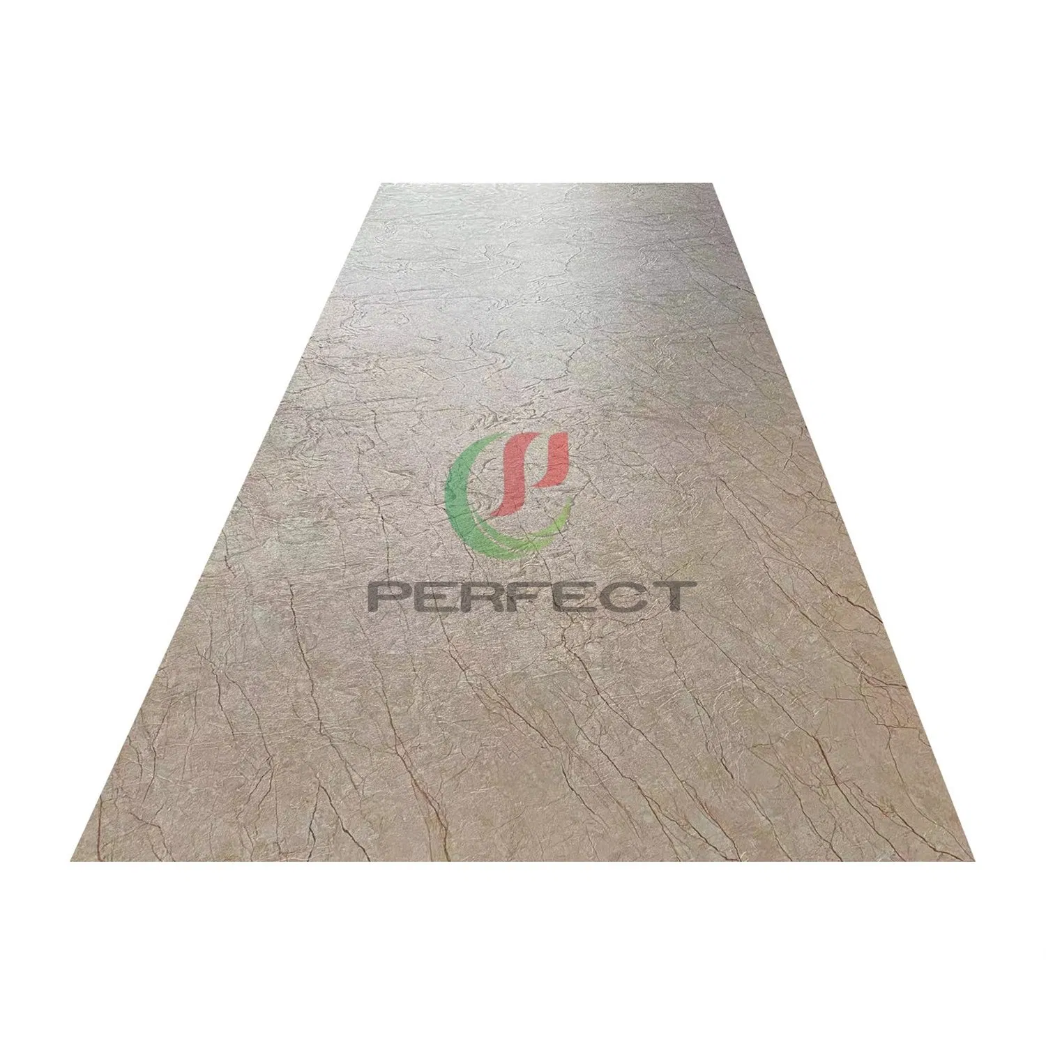 Vertical Stripes Design Marble Texture UV Board 3D Deign Stone Plastic Composite Sheet Matte Surface UV Marble Board