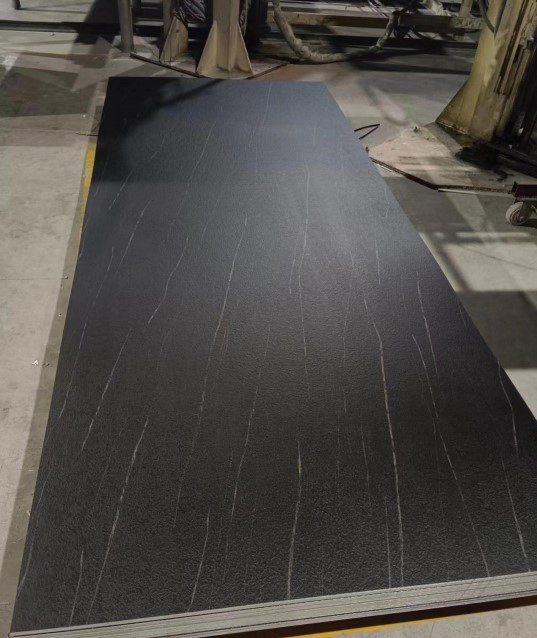 Stone Patterned Scratch Resistant PVC UV Marble Sheet for Indoor Wall Decoration