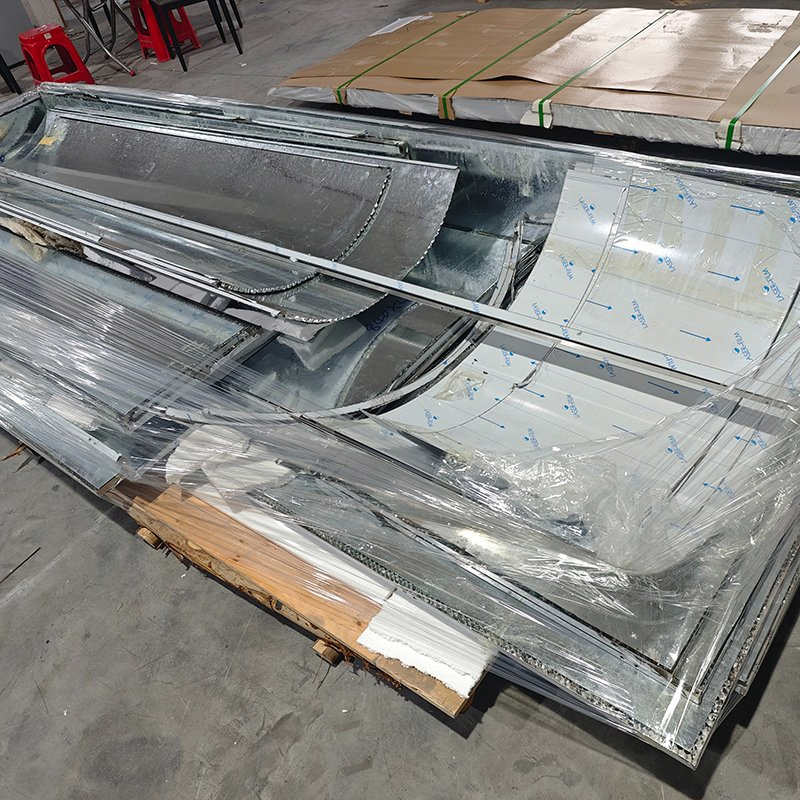 Exterior Facade Panel Honeycomb Composite Panels, Used for Laboratory Wall Panels, Hotel Wall Cladding Panel, and Architectural Aluminum Composite Materials