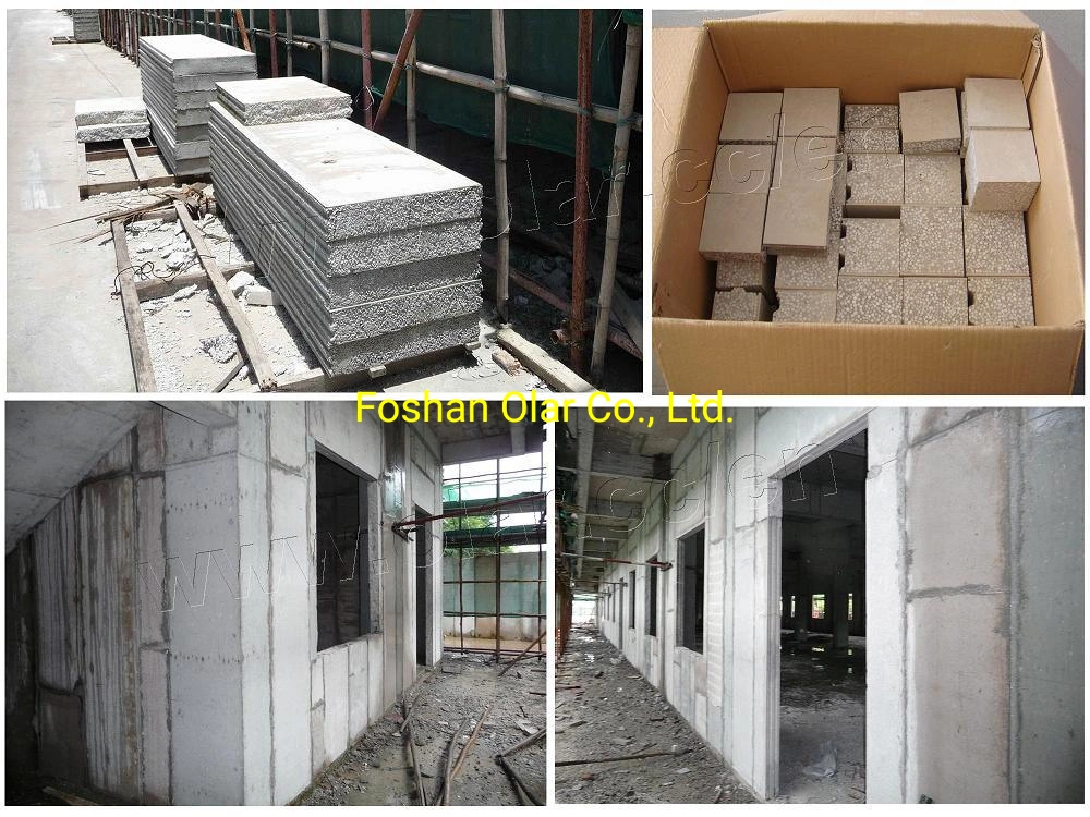 Sandwich Panel --EPS Fiber Cement Light Weight Cladding Wall Board for Construction Material