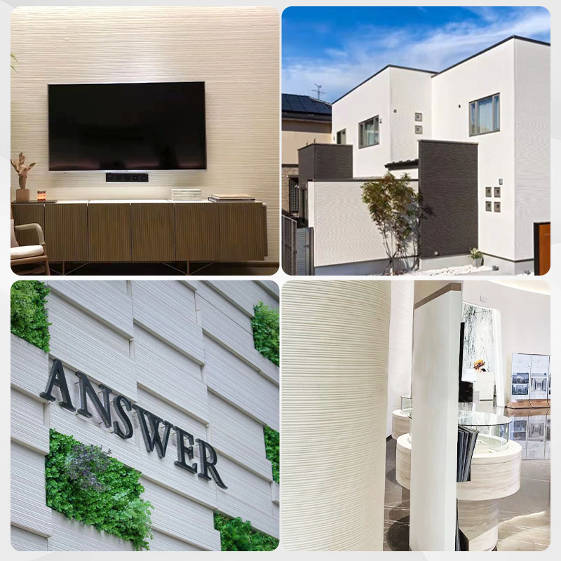 Fireproof Waterproof Interior Wall Panels for Decoration