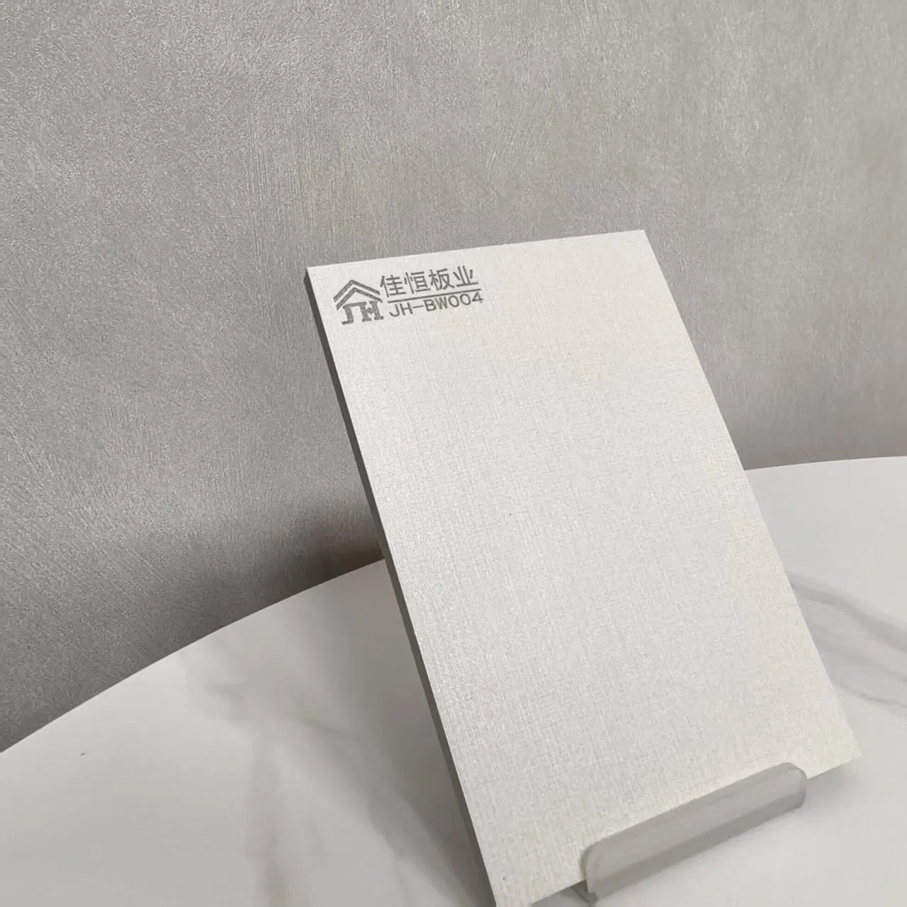 Light Luxury Leather Texture PVC-Faced Deacorative Fiber Cement Board for Interior Wall