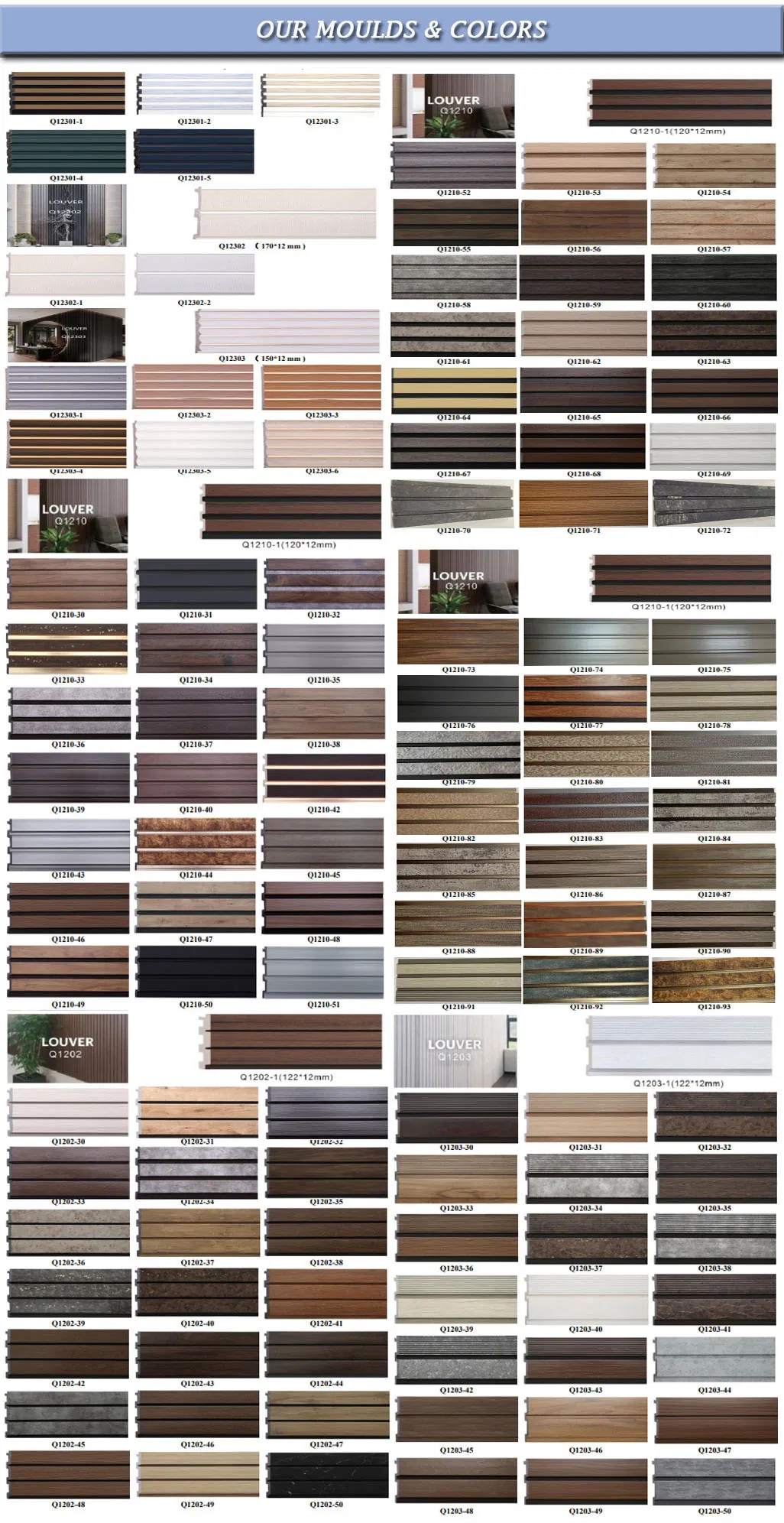 Interior Decoration Profiles