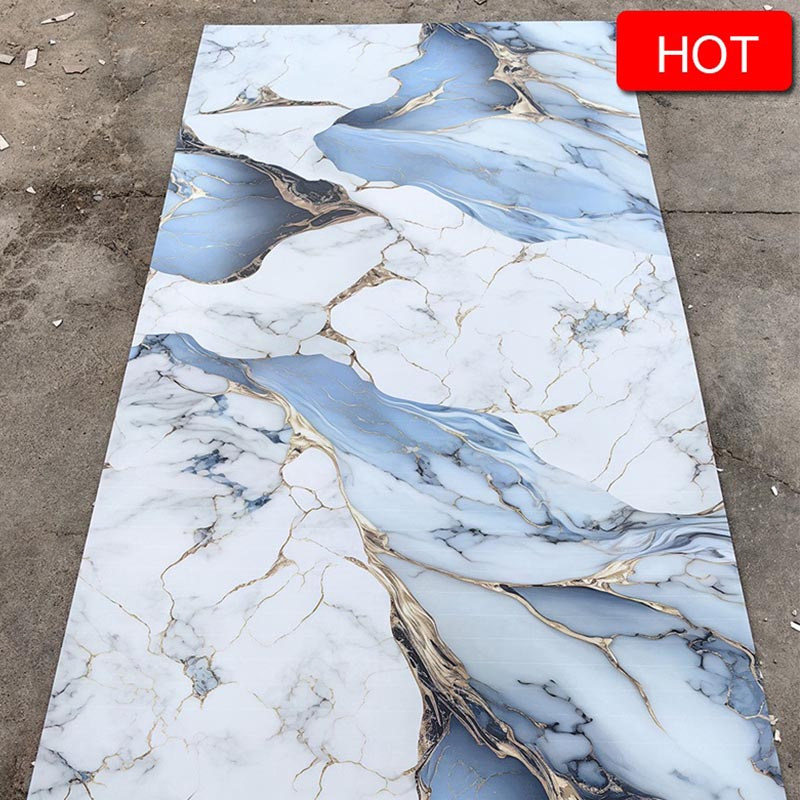 Modern 3D Fluted Textured WPC Wall Panel, PVC Wall Cladding Panel for Office and Hotel Decoration 4mm