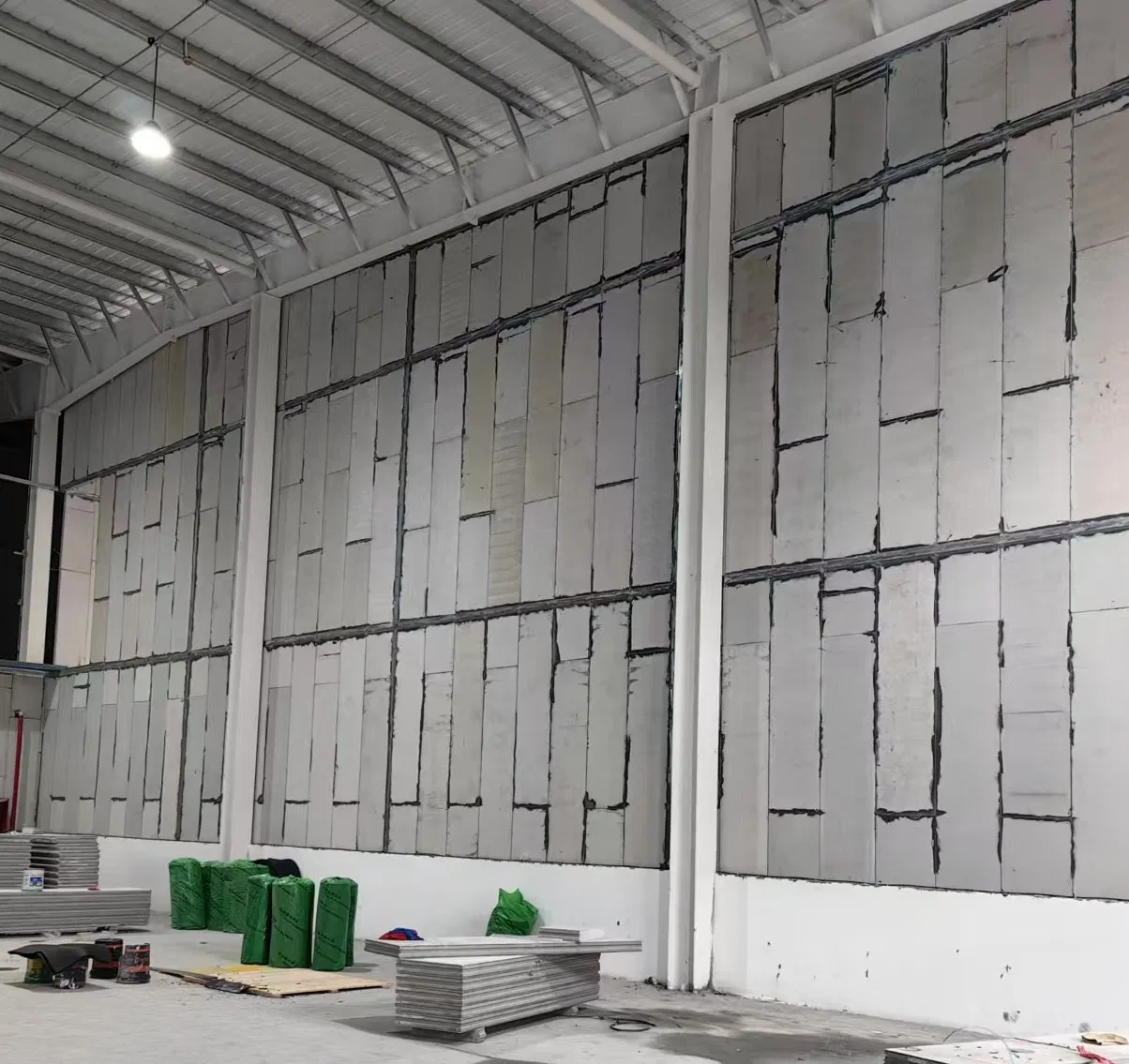 Lightweight EPS Cement Waterproof Fireproof Easy Installation Sandwich Wall Panel