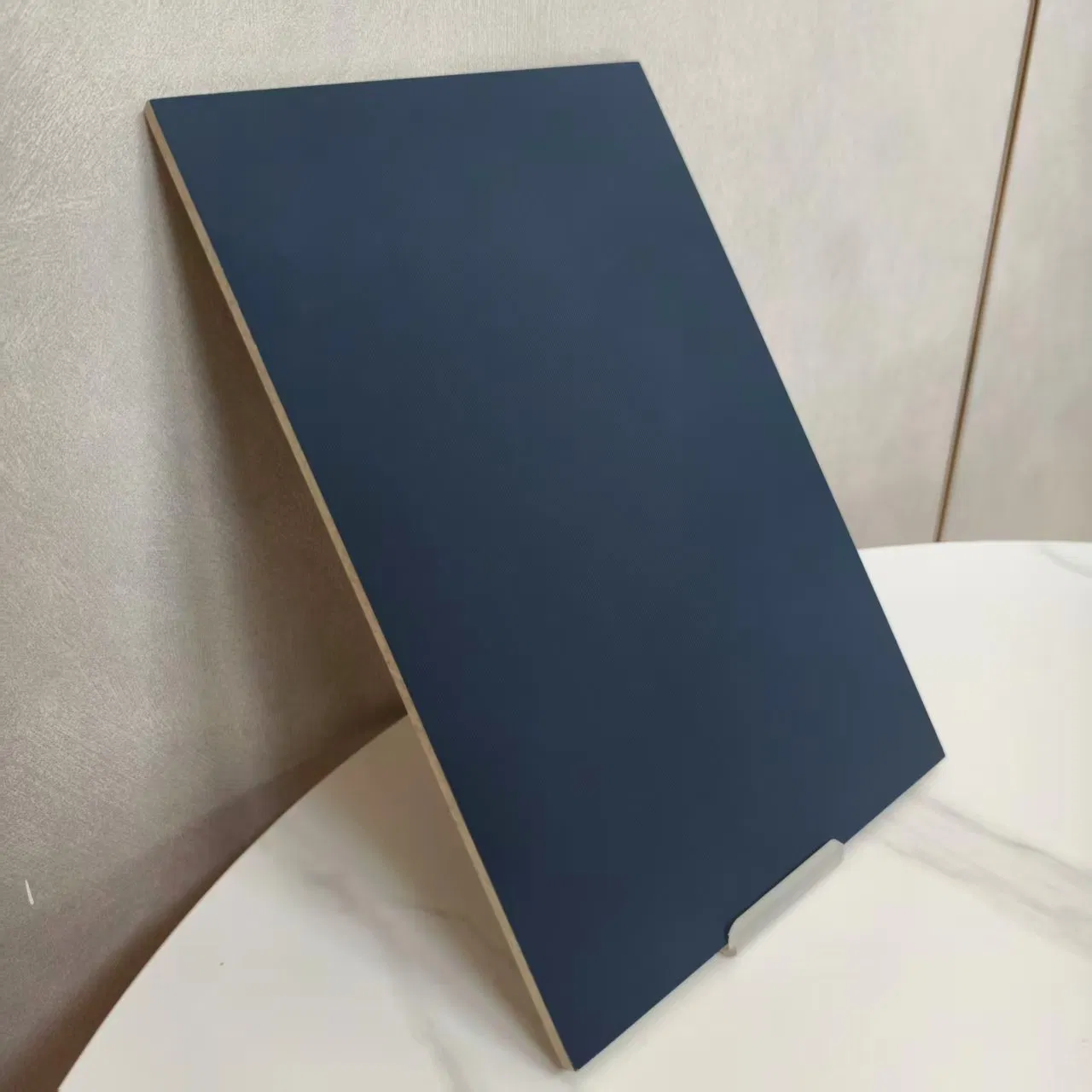 Light Luxury Leather Texture PVC-Faced Deacorative Fiber Cement Board for Interior Wall