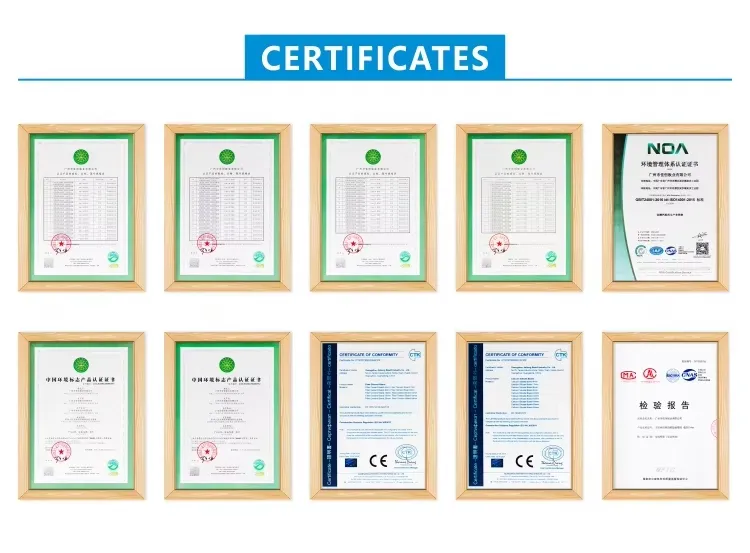 Quality Certifications