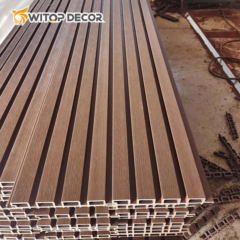 Factory Direct Outdoor WPC Wall Panel Exterior Decorative WPC Wall Cladding