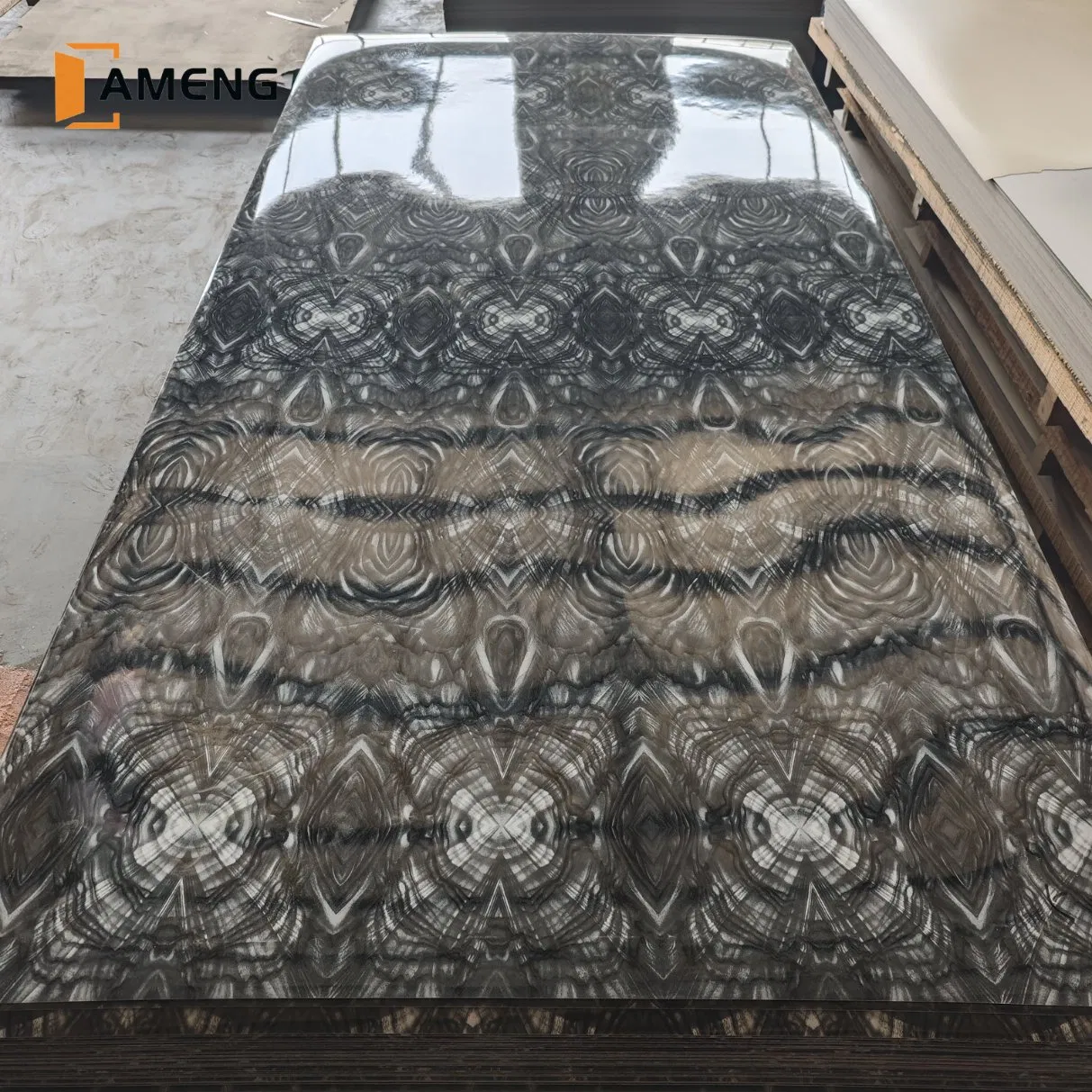 HPL Manufacturer Cheap 0.5-3mm Formica Design High Pressure Laminate Compact Panel HPL for Furniture Kitchen Cabinet