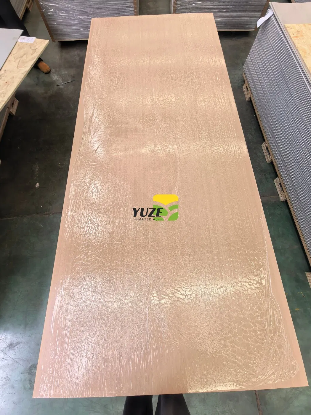 Textured Bamboo Charcoal Wall Panel with 3D Decorative Pattern Indoors