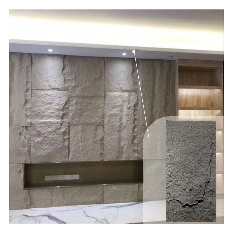 Cheap Price Exterior Culture Placas 3D PU Artificial Faux Flexible Stone Wall Panel