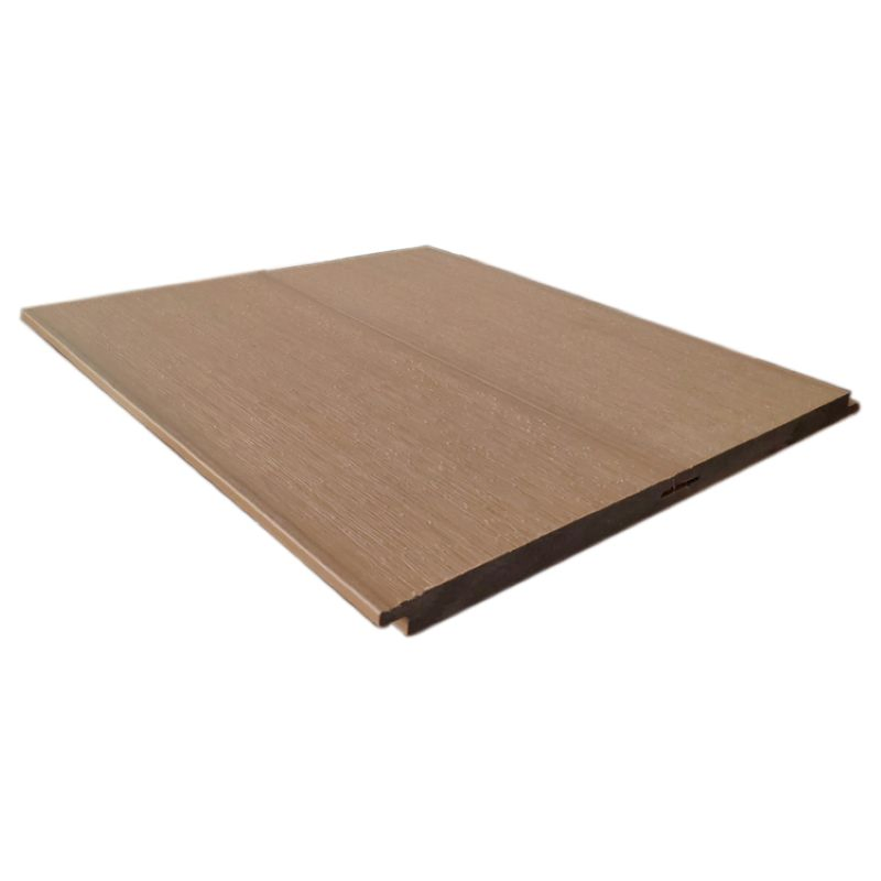 140mm Wide WPC Curtain Wall Panel 14mm Profile Building Exterior Cladding System