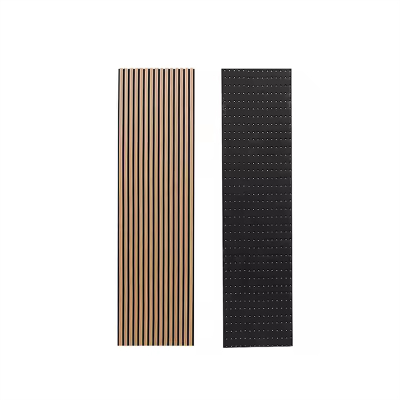 Elegant Wooden Acoustic Wall Panels for Sound Absorption