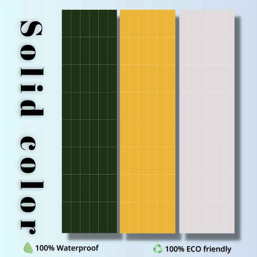 Cheap Easy to Assemble Waterproof/Fireproof Solid Color Spc Wall Panel