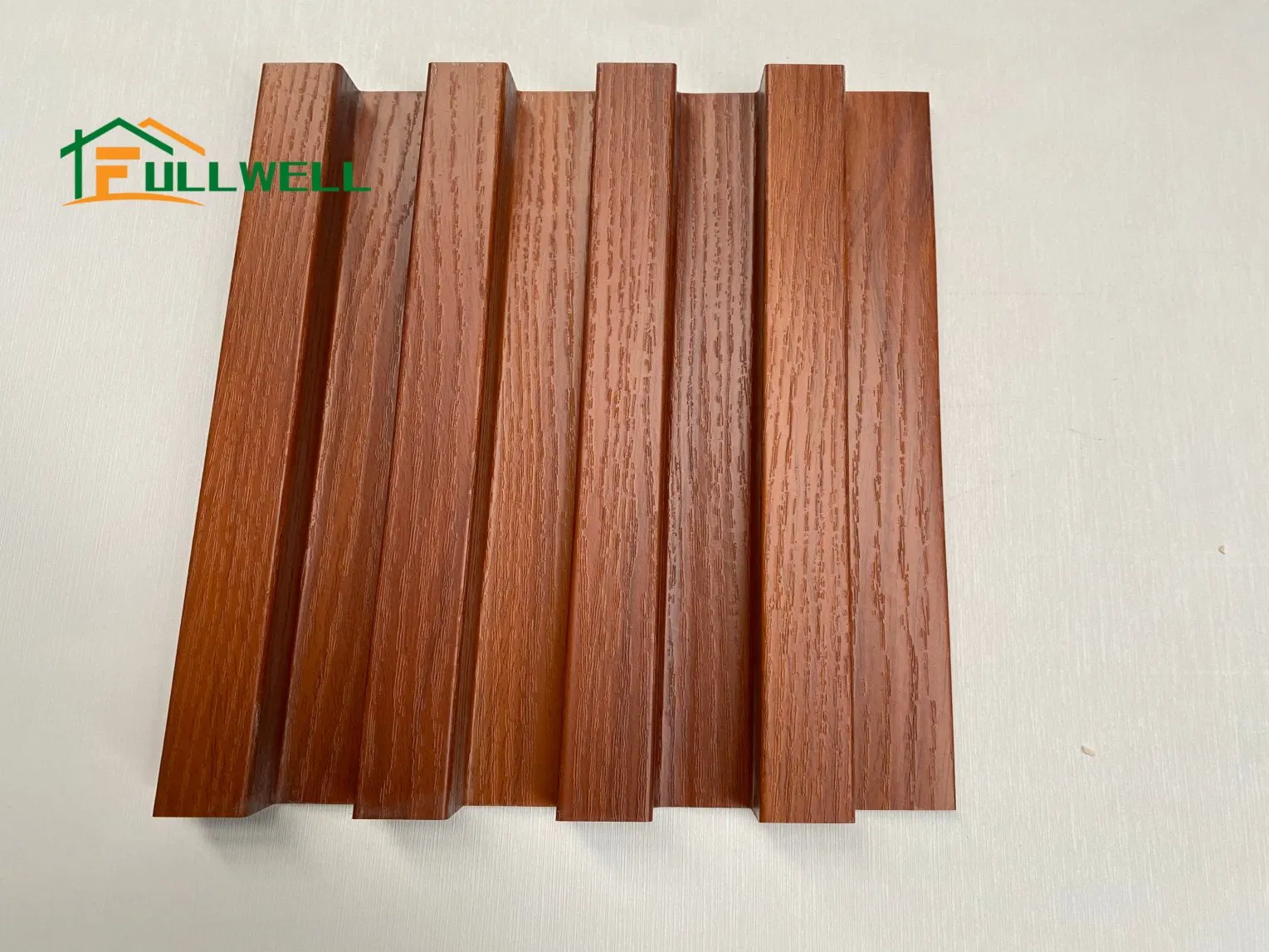 Fluted Indoor Decorative Wood Wall Plastic Panel Plastic Composite Cladding WPC WPC Slat Wall Panel Great Wall Panels Factory Price