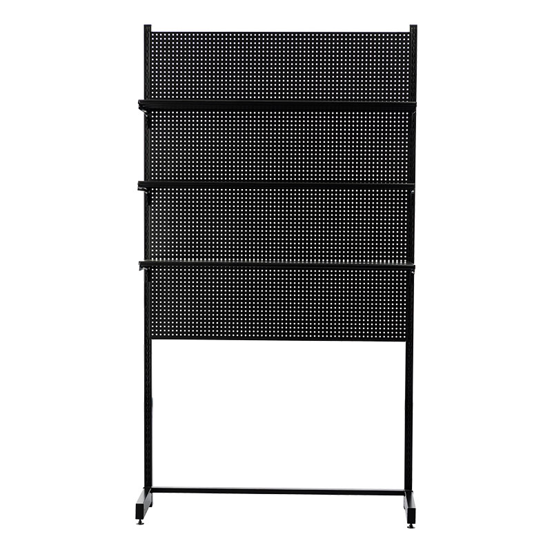 Modular Steel Pegboard Wall System with Magnetic Panels