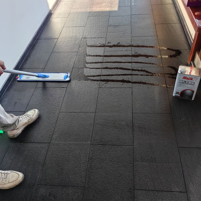 Ideal Sealer for Flamed Stone Pavers and Exterior Wall Cladding Systems