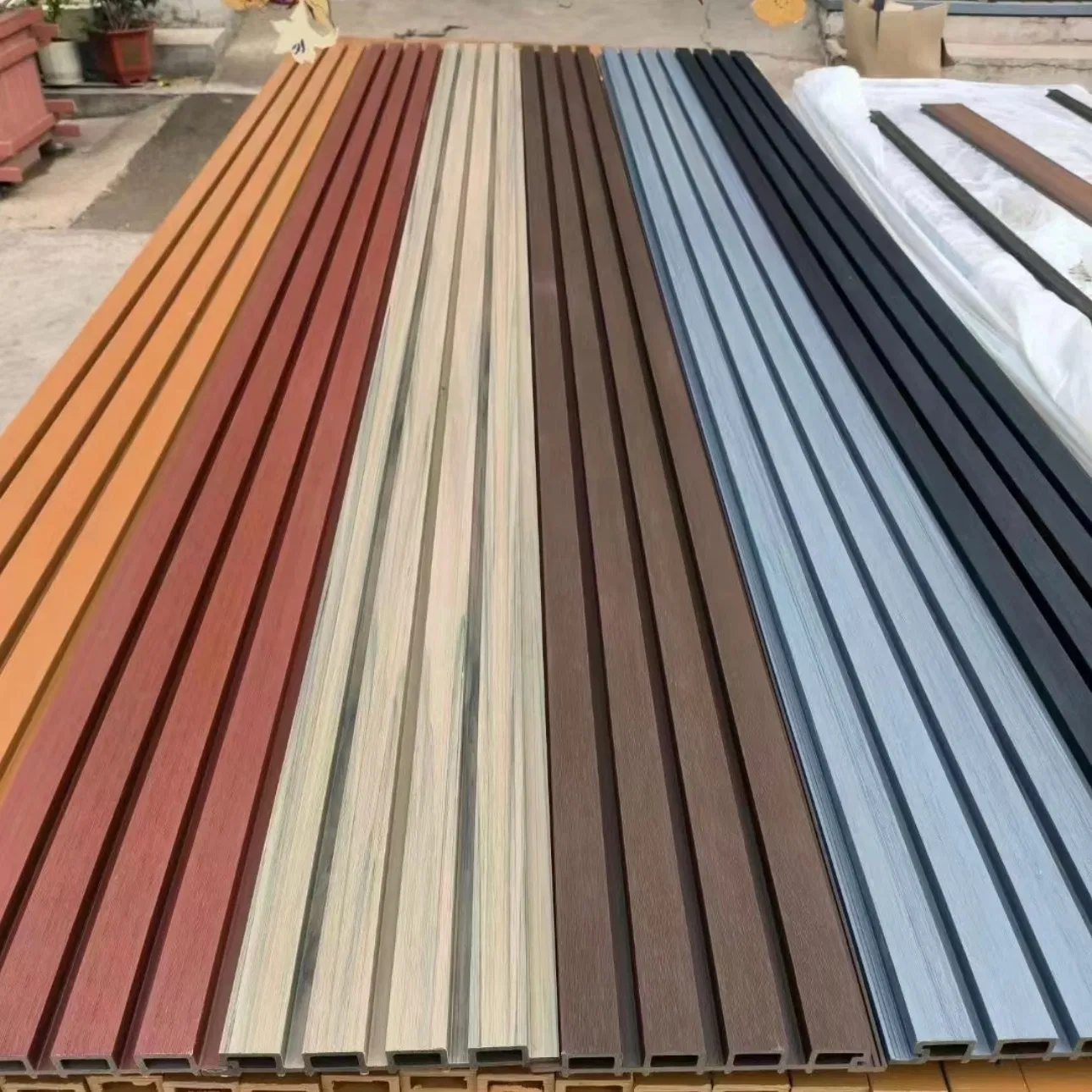 3D Textured WPC Interior Decorative Wall Panels - Factory Hot Seller