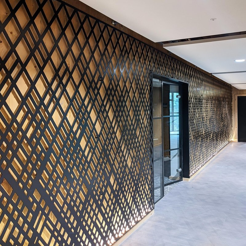 Customized Modern Commercial Aluminum Exterior Wall Cladding Panels Building Facade Systems