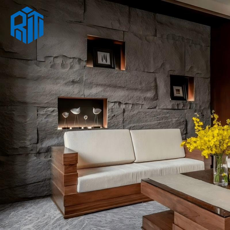 2400*800mm PU Culture Stone Panel Artificial Foam Stone