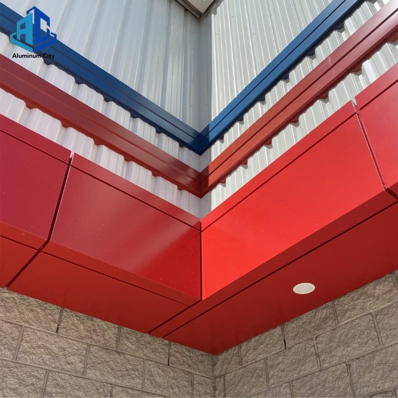 Aluminium Composite Panel Cladding Waterproof Plastic Wall Panels out Doors