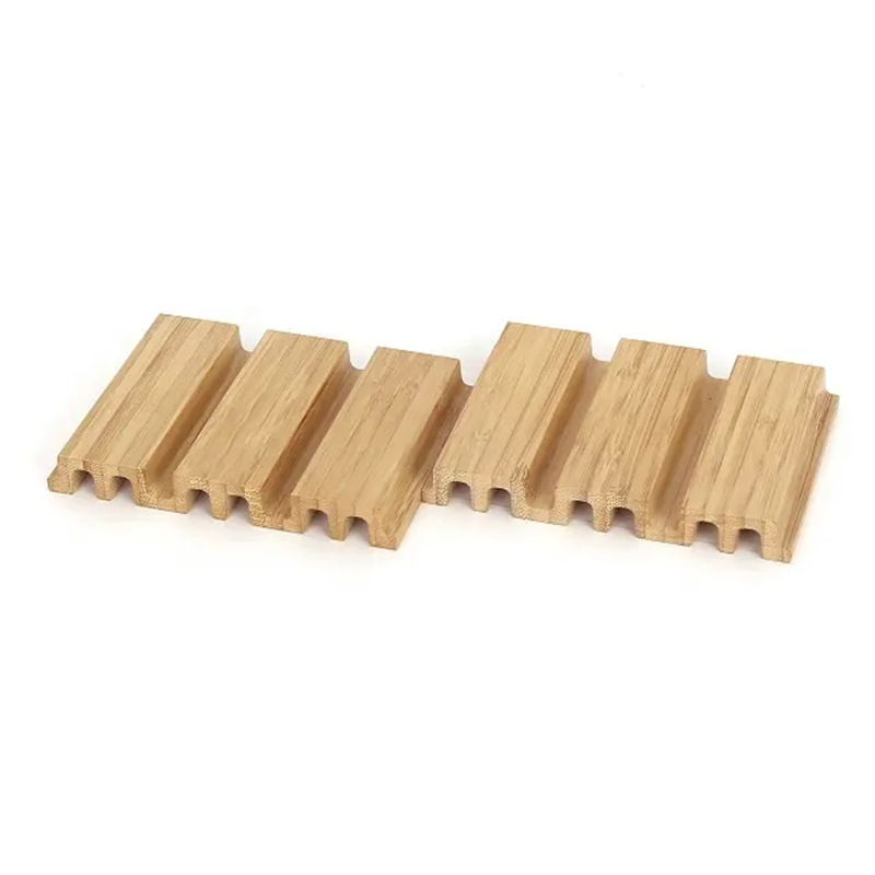 Interior Decorative Bamboo Wall Cladding Panels Fluted Bamboo Wall Panel