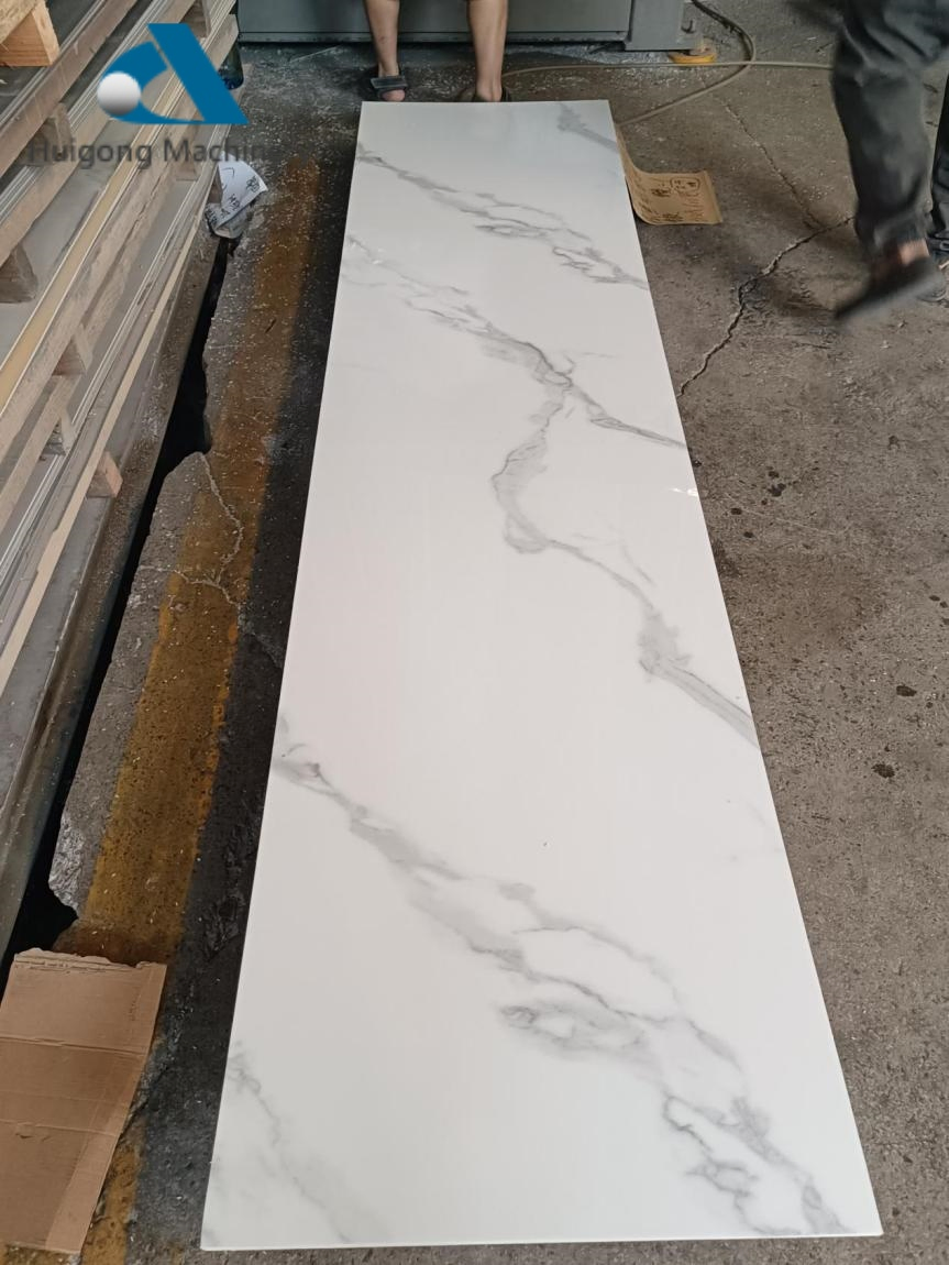 Building Material Spc Wall Panel Marble Sheet Slotted Seamless Connection Interior Decorative Wall Panels