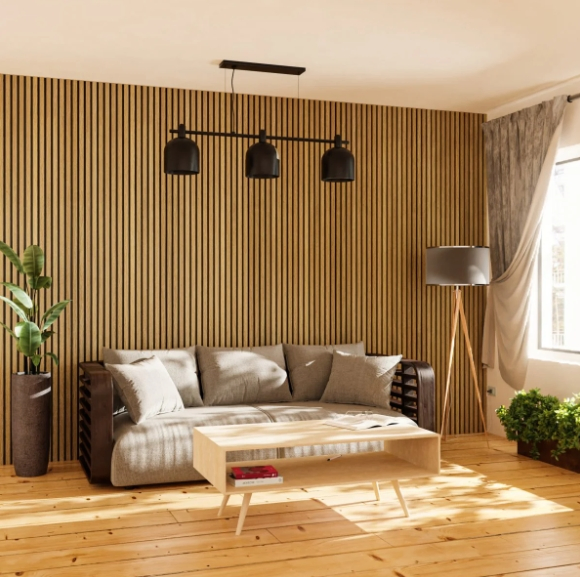 Decor Material Ceiling Material MDF Background Wood Sheet Acoustic Wall Panel