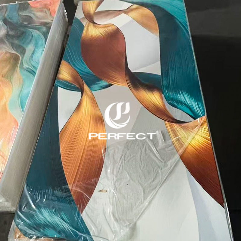 UV Marble Wall Panel 3D Textured Surface - Anti-Slip &amp; Modern Design