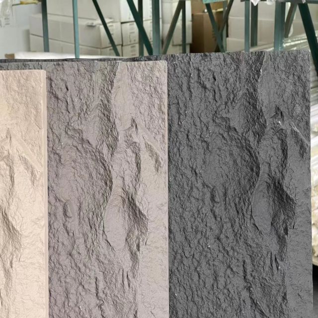 PU Stone Interior Wall Panels Mushroom PU Culture Artificial Stone
