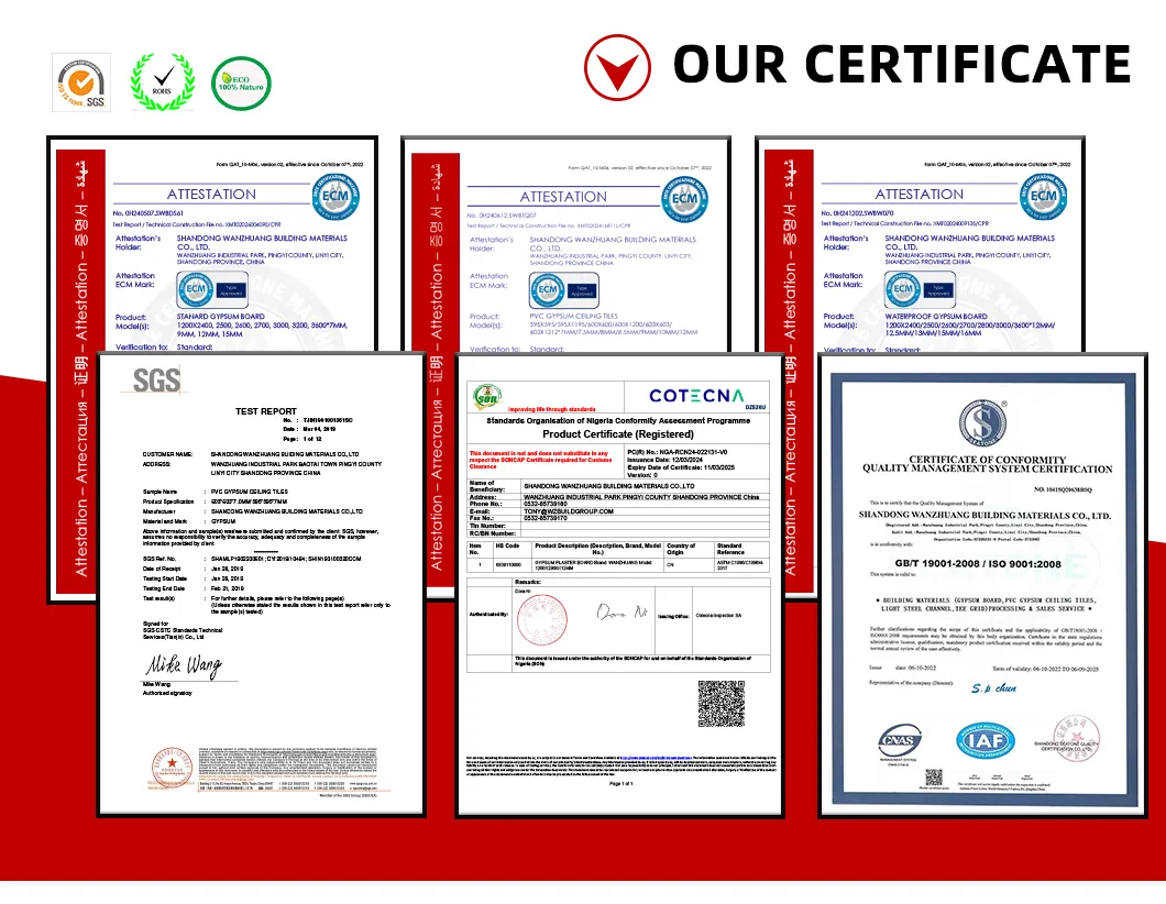 CE ISO Certifications