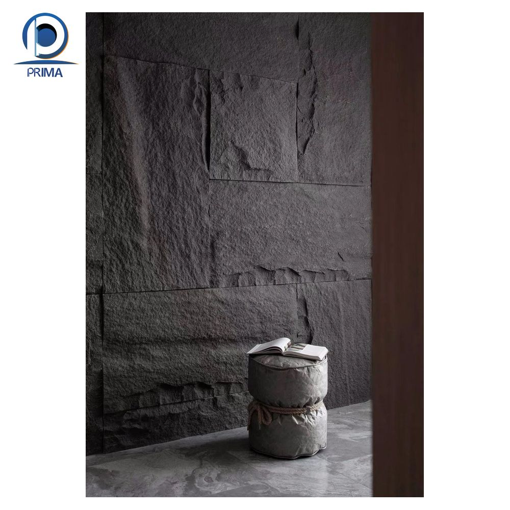 Modern Style Faux Culture Exterior Wall Panels Cladding 3D Polyurethane Artificial Stone Brick PU Stone