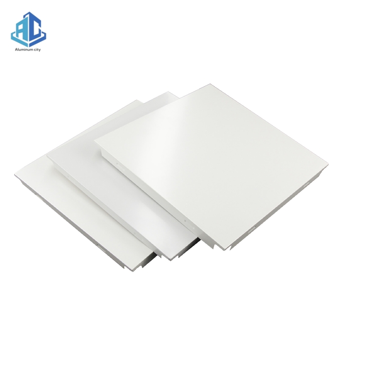 Decorative False Aluminum Baffle Ceiling Tiles Metal Slats Panel Shape Aluminum Metal Ceiling Baffle Clip in Ceiling