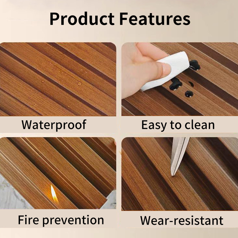 Soundproof WPC Wall Panel for Interior Partition Walls