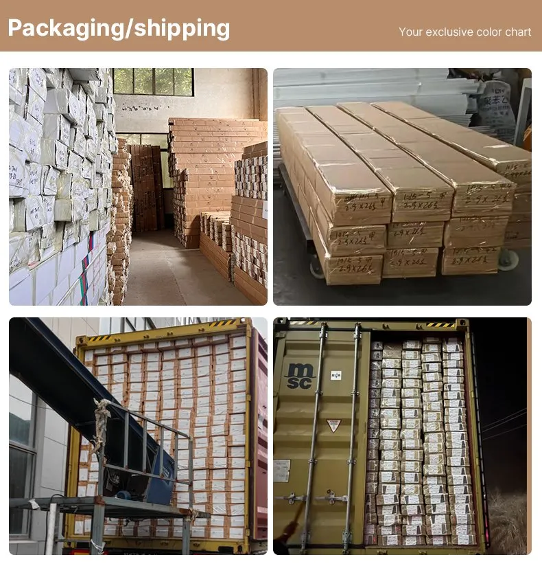 Packing and Shipping Details