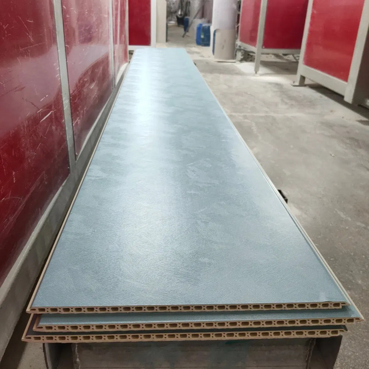 Bamboo Fiber Decorative Material Board Decoration Sheet Cladding Outdoor PVC Wall Panel