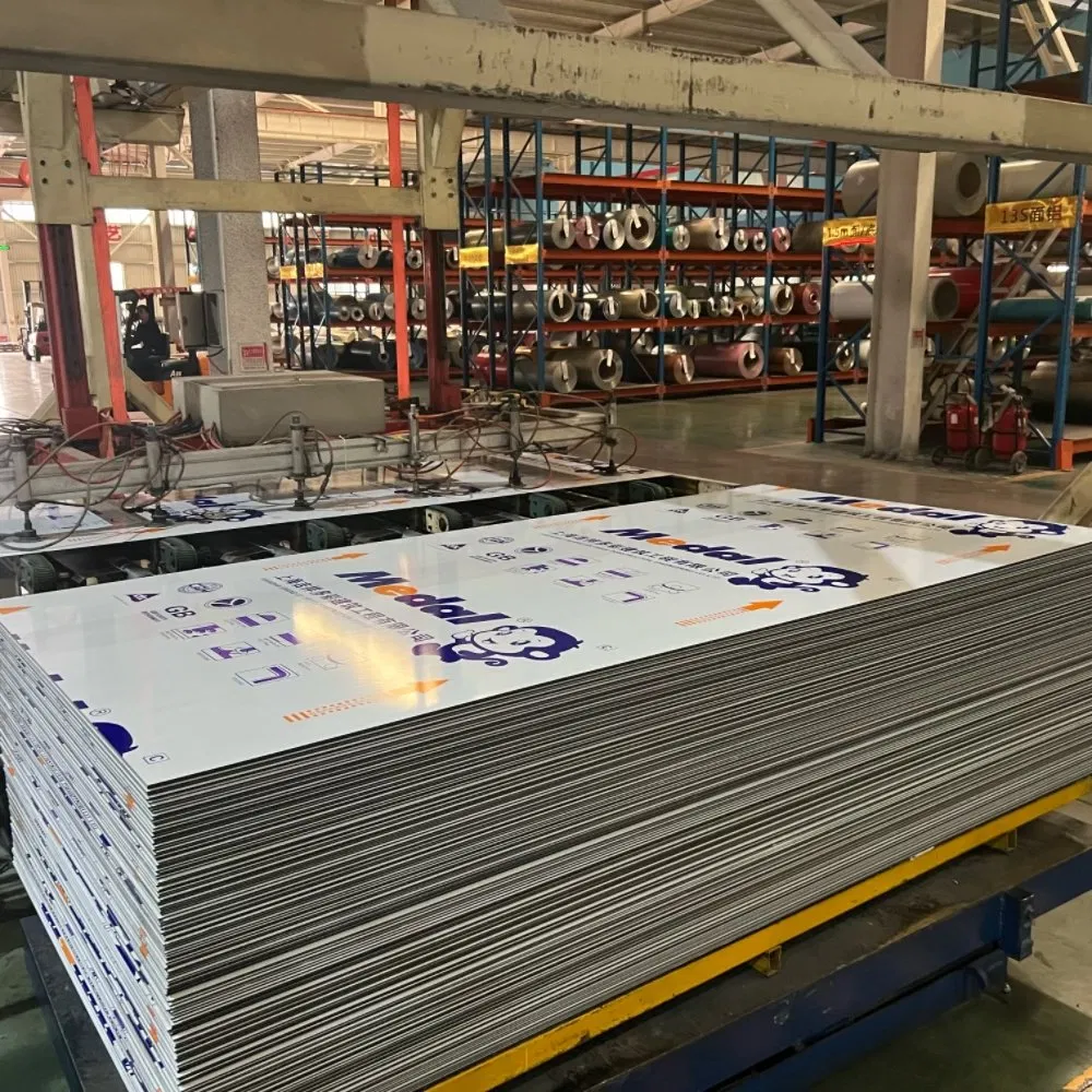25 Years Manufacturer Acm Sheet 3mm 4mm PE PVDF ACP Fire Proof Aluminum Composite Panel Factory for Wall Cladding Signage Kitchen Cabinet