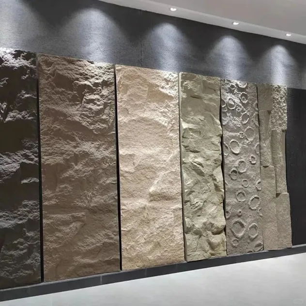 PU Culture Stone 3D Decoration