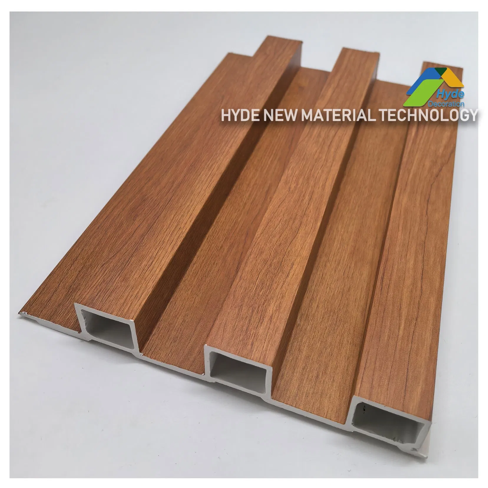 China Interior WPC Ceiling Decorative Panel Manufacturer Size 195*25*2900mm Fluted WPC Wall Panel