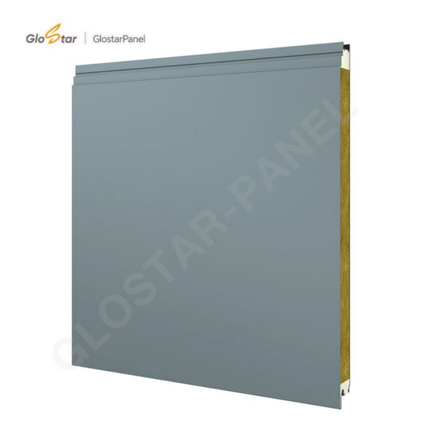 Fireproof Rockwool Sandwich Wall Panel for Workshop with CE