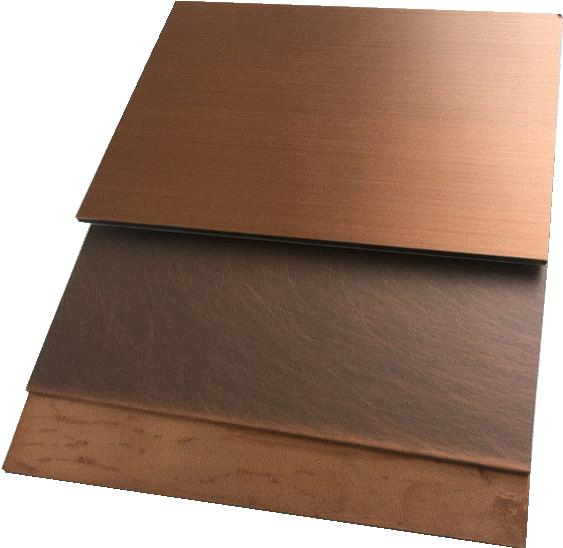 Aluminum Panels Material Construction Facade Copper Composite Wall Panel